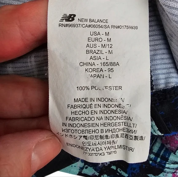 New Balance Printed Racerback Tank M - Picture 8 of 10